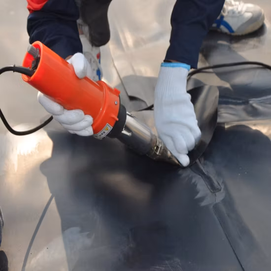 Geomembrana de HDPE lisa impermeável de 2,0 mm de espessura para indústria de mineração