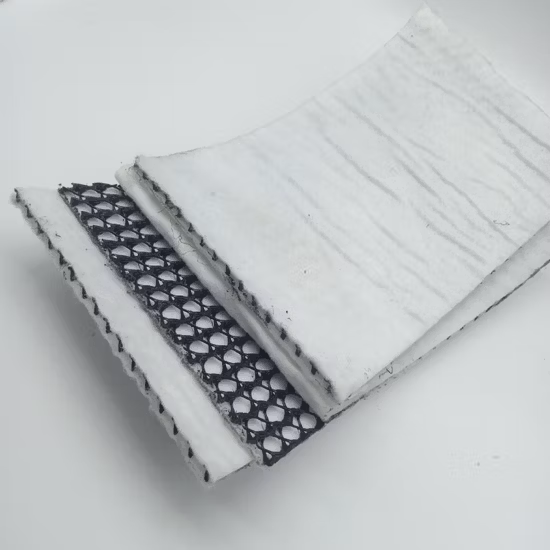Geonet de drenagem composto 3D HDPE usado na rede de aterros sanitários