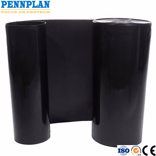 Certificação ISO 0,75 mm GM 13 HDPE Geomembrana Revestimento para Lagoa de Camarão