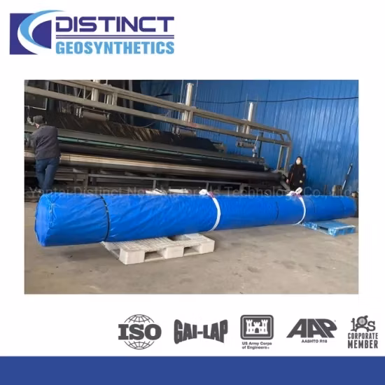 PEBD/PVC/EVA/Forros impermeabilizantes de plástico de polietileno Geomembrana de HDPE para represa/aterro de lixo/lagoa/lagoa por fabricante de fábrica na China