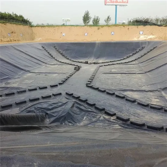 0,5 mm 0,75 mm 1,0 mm 1,5 mm 2,0 mm Superfície lisa ou texturizada HDPE Geomembrana